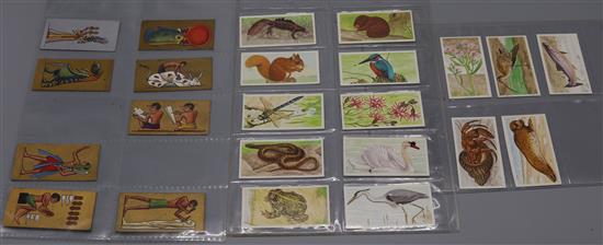 Quantity cigarette card sets